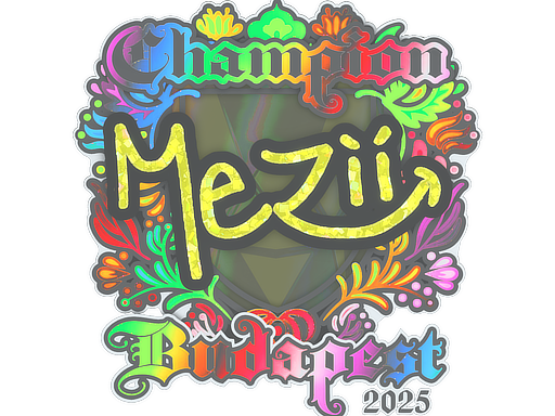 mezii (Holo, Champion) | Budapest 2025