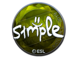 s1mple (Foil) | Katowice 2019